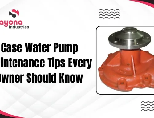 Case Water Pump Maintenance Tips Every Owner Should Know