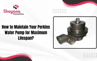 Perkins Water Pump