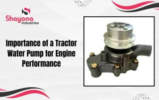 Tractor Water Pump