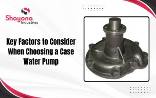 Case Water Pump