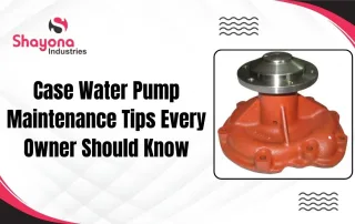 Case Water Pump