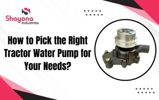 Tractor Water Pump